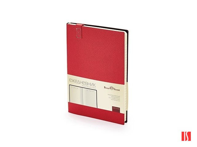 Ежедневник А5 недатированный «Trend», красный