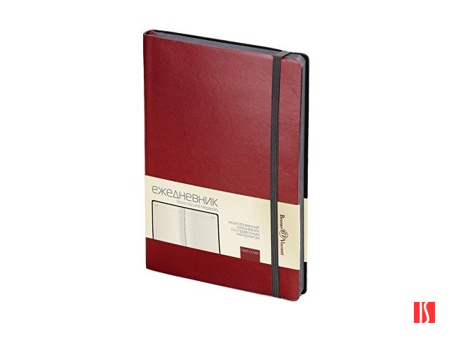 Ежедневник А5 недатированный «Megapolis Soft», бордовый