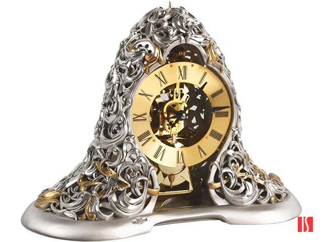 Часы «Принц Аквитании», серебристый/золотистый