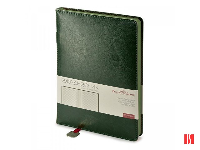 Ежедневник А5 недатированный «Polo», зеленый