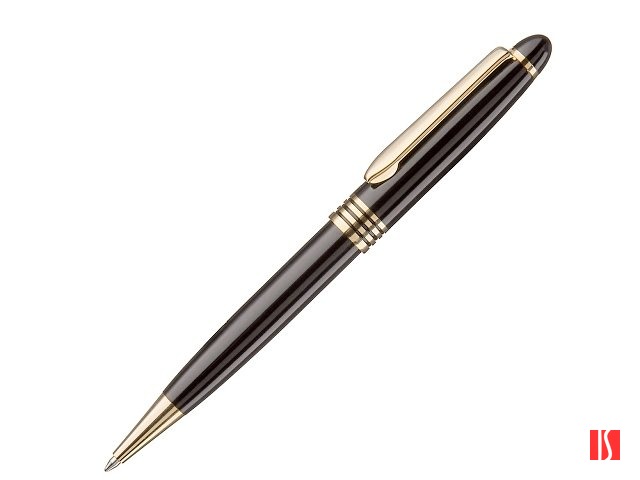 Металлическая шариковая ручка «CLASSICO M» с зеркальной гравировкой, черный