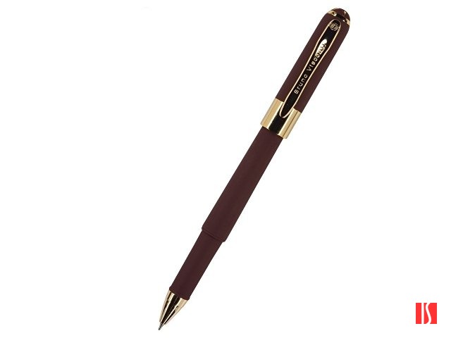 Ручка пластиковая шариковая «Monaco», 0,5мм, синие чернила, коричневый