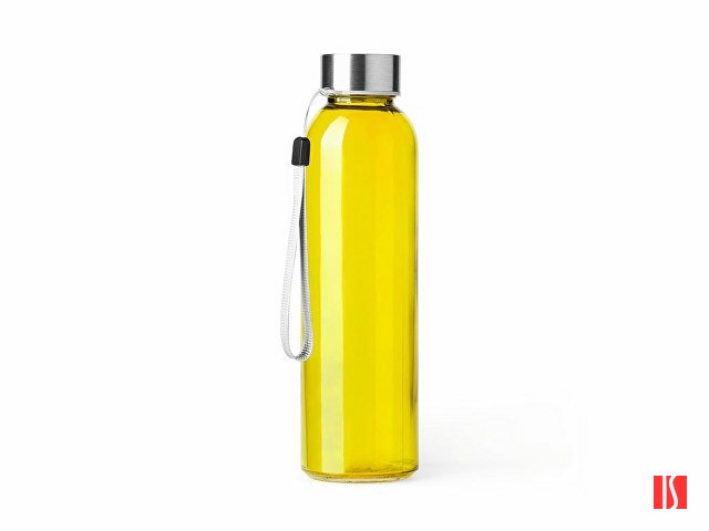 Бутылка стеклянная ALFE, 500 мл, желтый