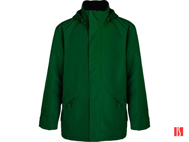 Парка утепленная "Europa" мужская, бутылочный зеленый