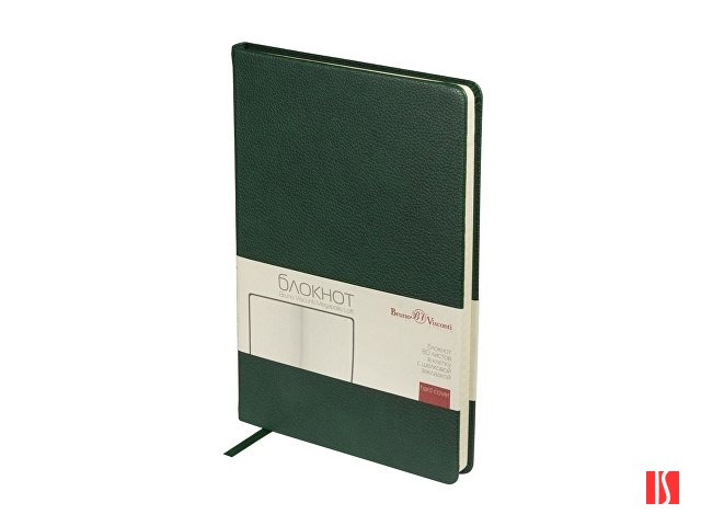 Блокнот А5 "Megapolis Loft", зеленый