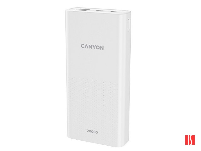 Портативный аккумулятор Canyon PB-2001 (CNE-CPB2001W), белый