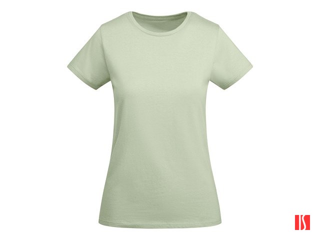 Футболка "Breda" женская, припыленный зеленый