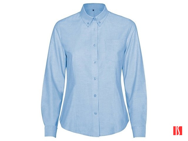 Рубашка женская "Oxford", небесно-голубой