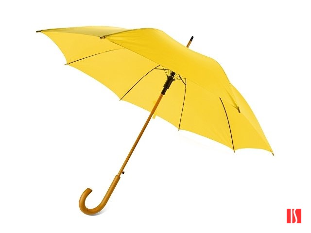 Зонт-трость "Радуга", желтый