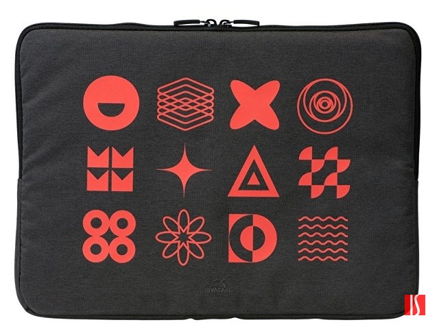 RIVACASE 7705 black ECO чехол для ноутбука 15.6" / 12 (термотрансфер)