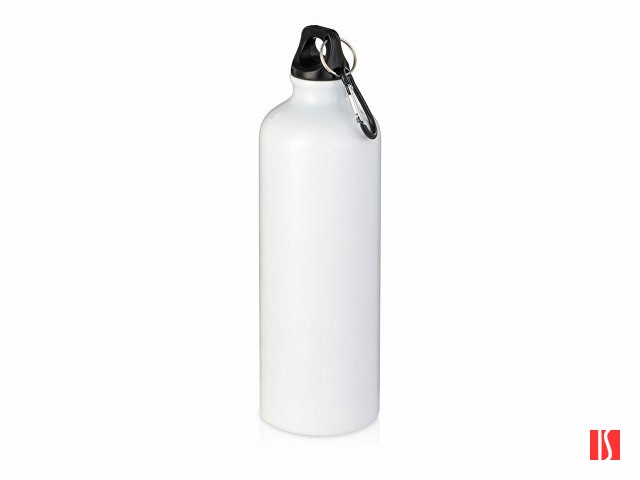 Бутылка "Hip M" с карабином, 770 мл, белый