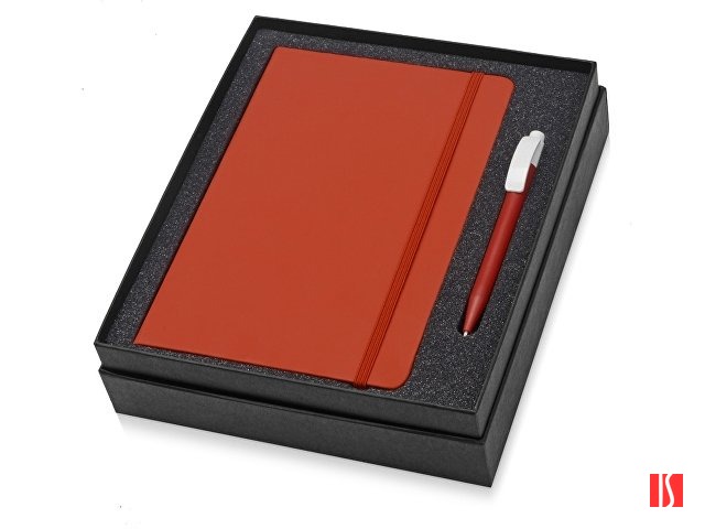 Подарочный набор Uma Vision с ручкой и блокнотом А5, красный