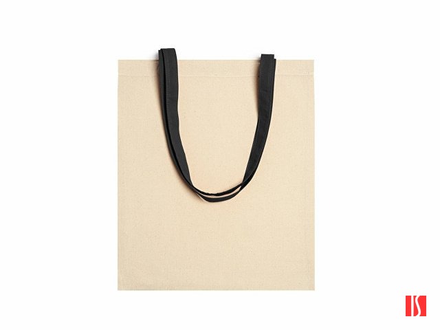 Сумка NIZA из 100% хлопка, бежевый/черный