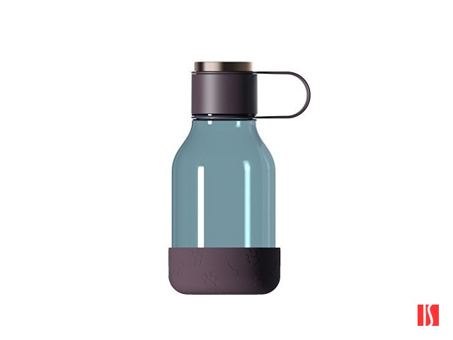 Бутылка для воды 2-в-1 «Dog Bowl Bottle» со съемной миской для питомцев, 1500 мл, бургунди