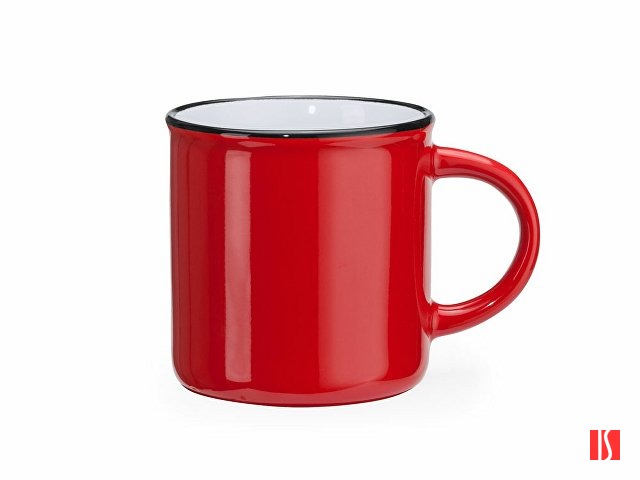 Кружка керамическая JACK, 300 мл, красный