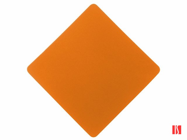 ПАТЧ РОМБ soft-touch (оранжевый) 7,6 х 7,6 см
