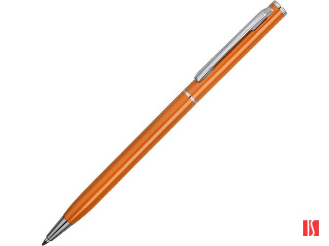 Ручка металлическая шариковая "Атриум", оранжевый