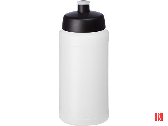 Спортивная бутылка Baseline Plus объемом 500 мл, белый прозрачный