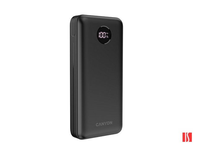 Портативный аккумулятор Canyon PB-2002 (CNE-CPB2002B), черный