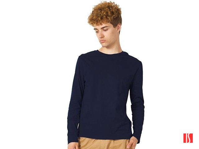 Лонгслив «Porto» мужской, темно-синий