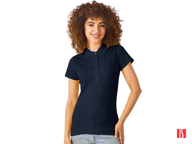 Рубашка поло "First 2.0" женская, темно-синий