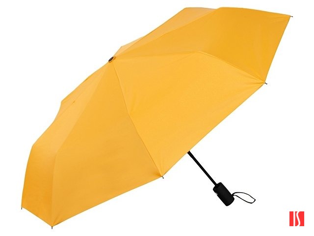 Зонт-автомат Dual с двухцветным куполом, желтый/черный