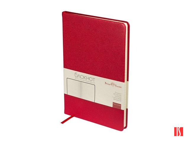 Блокнот А5 "Megapolis Loft", красный