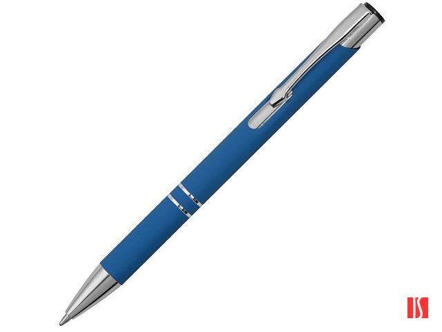 Ручка металлическая шариковая "Legend Gum" софт-тач, синий