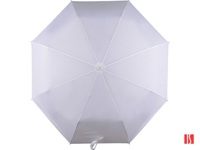 Зонт складной автоматический, белый