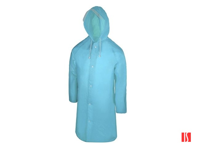 Дождевик "Hawaii" c чехлом унисекс, голубой