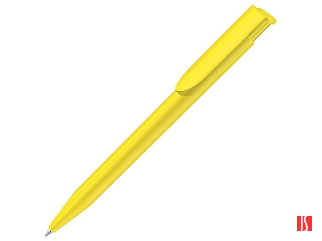 Ручка пластиковая шариковая  UMA «Happy», желтый