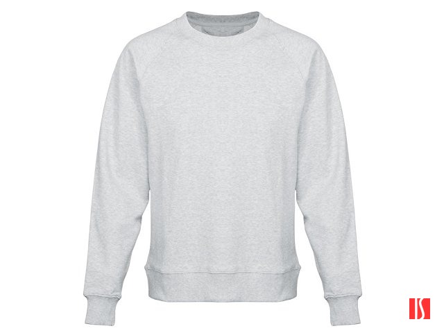 Свитшот оверсайз с рукавом реглан «Belgrade», унисекс, серый меланж