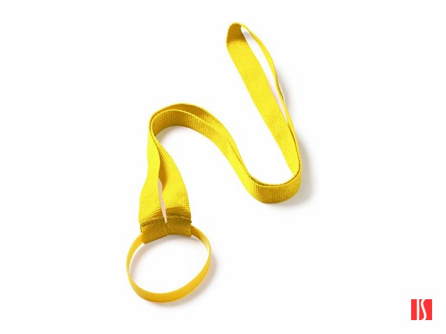 Купить Подстаканник ALDAZ на ремешке, желтый Подстаканник ALDAZ на ремешке, желтый