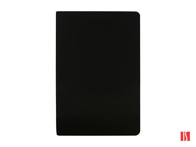 Бизнес тетрадь А5 "Megapolis flex" 60 л. soft touch клетка, черный