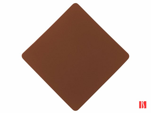 ПАТЧ РОМБ soft-touch (коричневый) 7,6 х 7,6 см