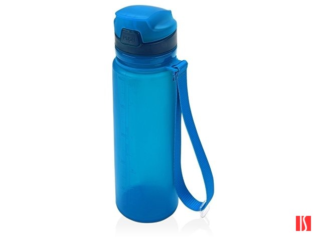 Складная бутылка "Твист" 500мл, синий