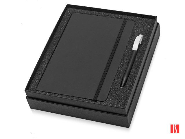 Подарочный набор Uma Vision с ручкой и блокнотом А5, черный