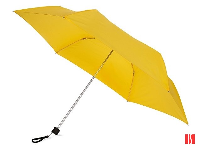 Складной компактный механический зонт Super Light, желтый