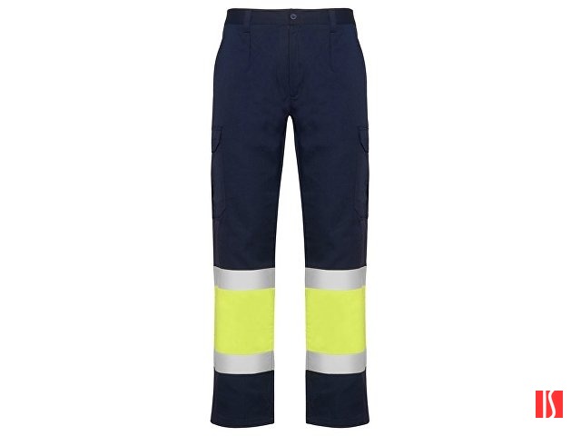 Брюки "Naos", нэйви/неоновый желтый