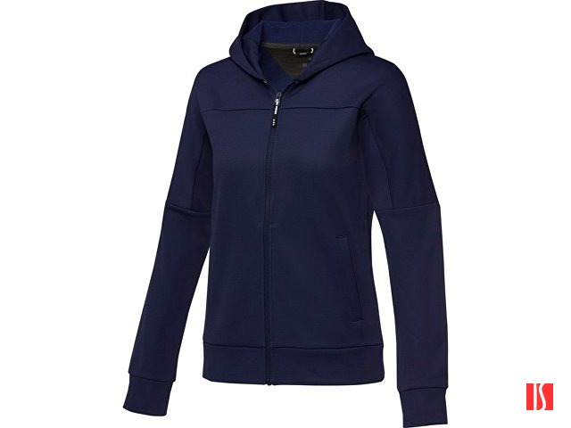 Женская спортивная трикотажная куртка Nubia на молнии, темно-синий