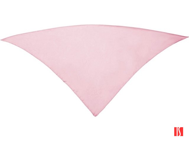 Шейный платок FESTERO треугольной формы, светло-розовый