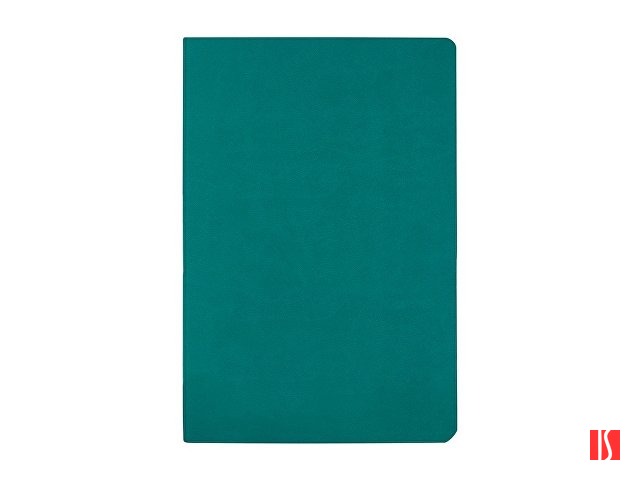 Бизнес тетрадь А5 "Megapolis flex" 60 л. soft touch клетка, морская волна