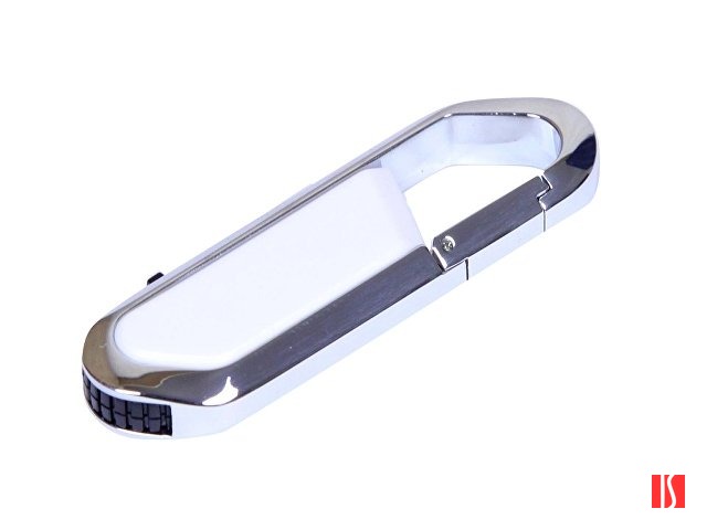 Флешка в виде карабина, 64 Гб, белый/серебристый