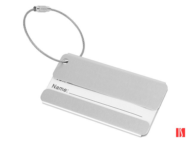 Купить Бирка для багажа "Discovery", серебристый Бирка для багажа "Discovery", серебристый