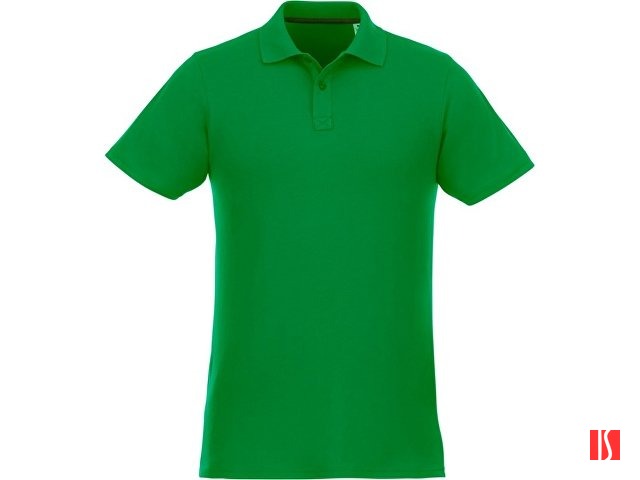 Мужское поло Helios с коротким рукавом, fern green