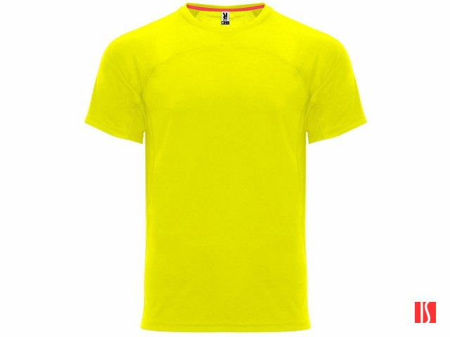 Футболка "Monaco" унисекс, неоновый желтый