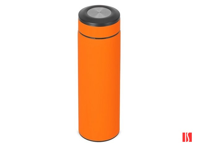 Купить Вакуумный термос "Vacuum Flask C1", soft touch, 420мл, оранжевый Вакуумный термос "Vacuum Flask C1", soft touch, 420мл, оранжевый