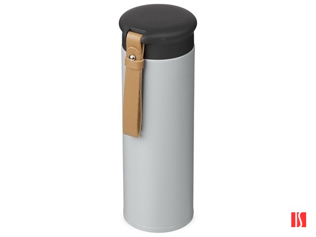 Вакуумный термос «Engage», 450 мл, тубус, средне-серый