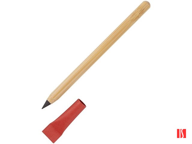 Вечный карандаш из бамбука "Recycled Bamboo", красный