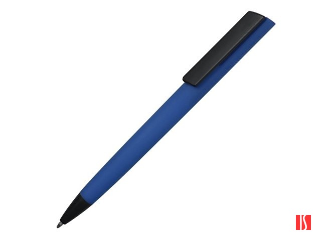 Ручка пластиковая шариковая C1 софт-тач, синий